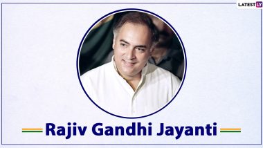 Rajiv Gandhi Jayanti 2022: PM Narendra Modi, Rahul Gandhi, Ajit Pawar, Others Remember Former Prime Minister on His 78th Birth Anniversary